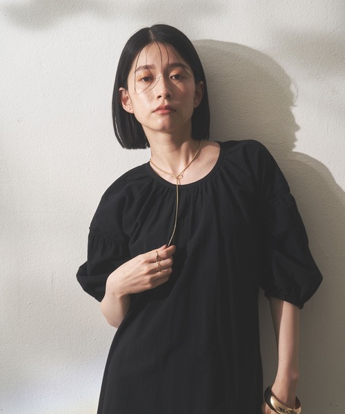 Shelly island（シェリーアイランド）の「バックデザインワンピース（ワンピース・レディース・オレンジ/ブルー/ブラック・FREE）」の14枚目の写真