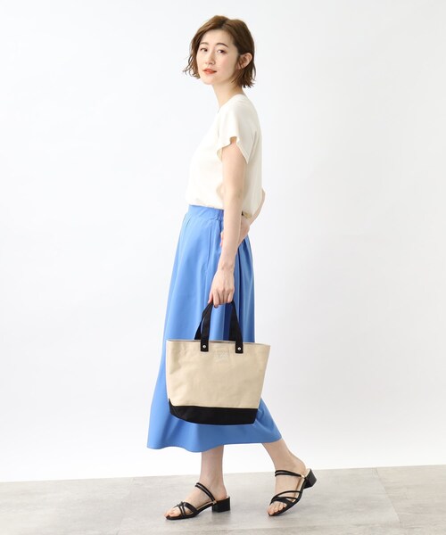 Lee（リー）の「◆Leeキャンバス切替トートバッグ【2WAY】（トートバッグ・レディース・グリーン/ダークグレー/アイボリー系6/ブラック/ピンク系9・00）」の19枚目の写真