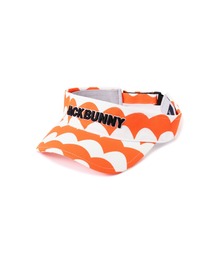 Jack Bunny!!(ジャックバニー)の【Jack Bunny!!】WAVE柄 バイザー (UNISEX)(サンバイザー)