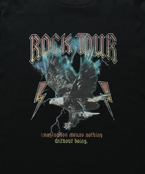 Confirm(コンファーム)の「ヴィンテージライク レトロプリント ピグメント加工 ビッグシルエット半袖バンドTシャツ カットソー【Confirm】2025SS(Tシャツ/カットソー・メンズ・チャコールグレー/ブラック系その他2/ブラック/グレー系その他2/ブラック系その他/グレー系その他・L/M)」の20枚目の写真