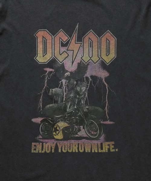 Confirm(コンファーム)の「ヴィンテージライク レトロプリント ピグメント加工 ビッグシルエット半袖バンドTシャツ カットソー【Confirm】2025SS(Tシャツ/カットソー・メンズ・チャコールグレー/ブラック系その他2/ブラック/グレー系その他2/ブラック系その他/グレー系その他・L/M)」の21枚目の写真