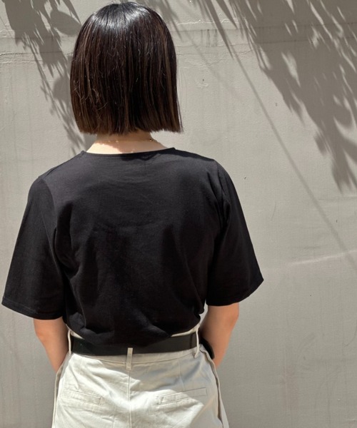 deux amour（ドゥーザムール）の「CALIFORNIA T（Tシャツ/カットソー・レディース・ホワイト/ライム/ブラック・FREE）」の20枚目の写真