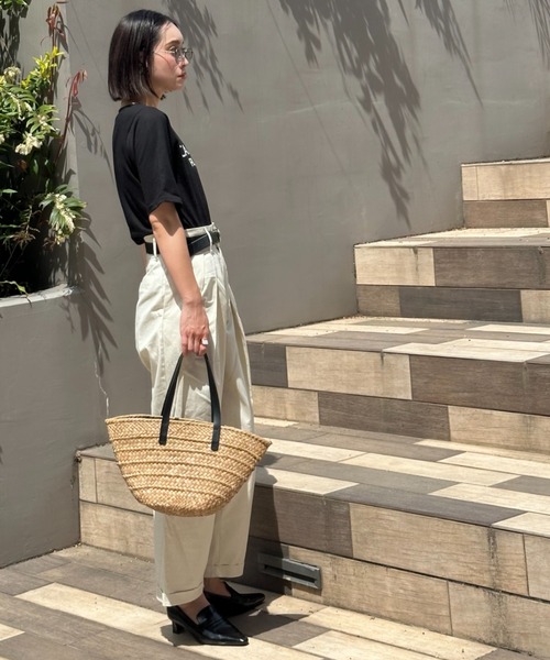 deux amour（ドゥーザムール）の「CALIFORNIA T（Tシャツ/カットソー・レディース・ホワイト/ライム/ブラック・FREE）」の10枚目の写真