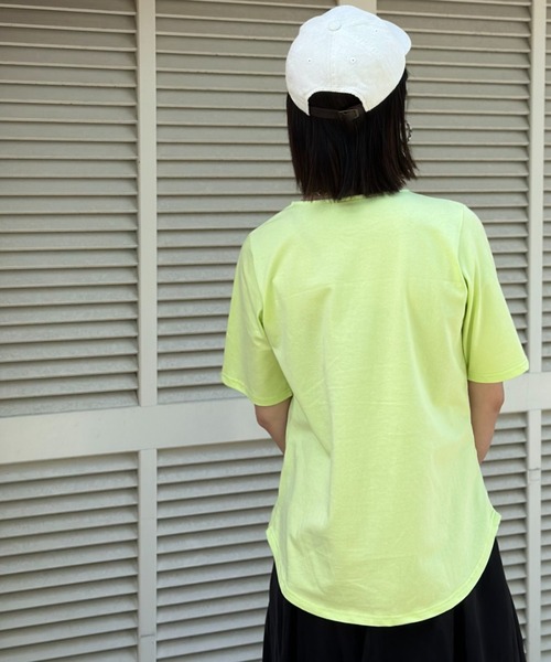 deux amour（ドゥーザムール）の「CALIFORNIA T（Tシャツ/カットソー・レディース・ホワイト/ライム/ブラック・FREE）」の11枚目の写真