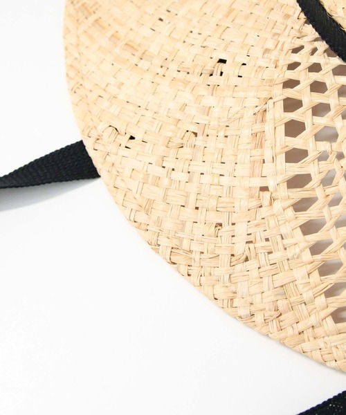 La Maison de Lyllis（メゾンドリリス）の「ＭＩＭラフィアハット（ハット・レディース・ベージュ・FREE）」の12枚目の写真