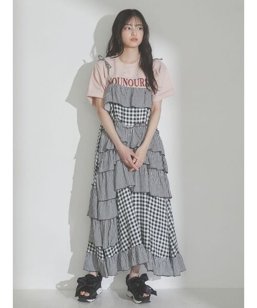 merry jenny（メリージェニー）の「bear embroidery Tシャツ（T