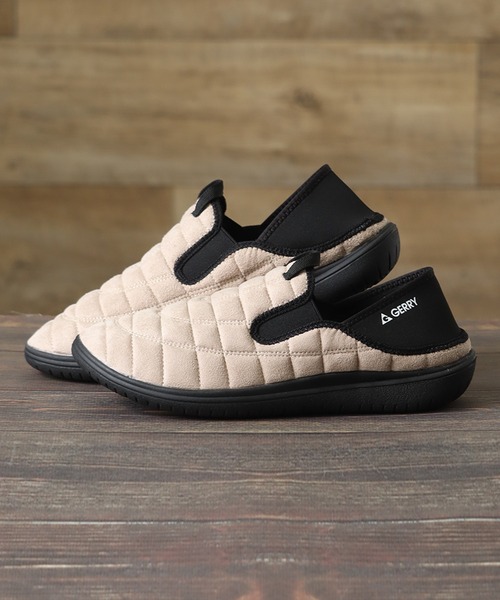 セール】【GERRY/ジェリー】2way スエードキルト スリッポン モック