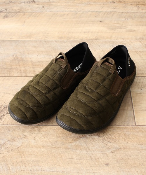 GERRY（ジェリー）の「【GERRY/ジェリー】2way スエードキルト スリッポン モックシューズ Men（スリッポン・メンズ・イエロー/ベージュ/ブラック/カーキ/ライトグレー/グレー・M/L/LL/S）」の11枚目の写真