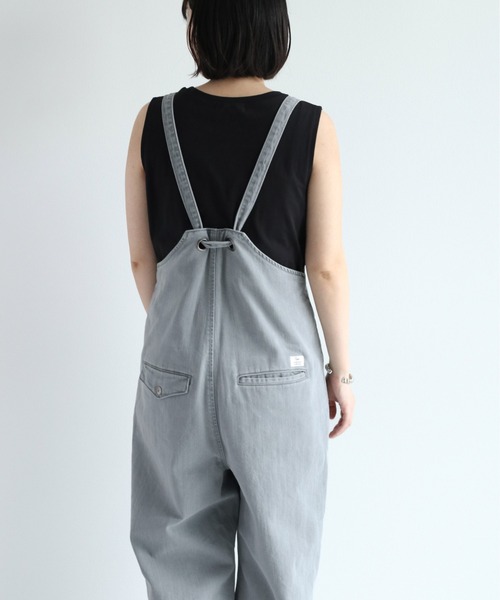 cepo(セポ)の「デニムワークサロペット(サロペット/オーバーオール・レディース・グレー/ネイビー/ブルー系3・M/L)」の13枚目の写真