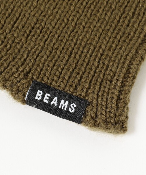 BEAMS(ビームス)の「BEAMS / 畔編み フィンガーレス グローブ(手袋・メンズ・シルバー/ダークグリーン/ダークブラウン/ブラック・ONE SIZE)」の16枚目の写真