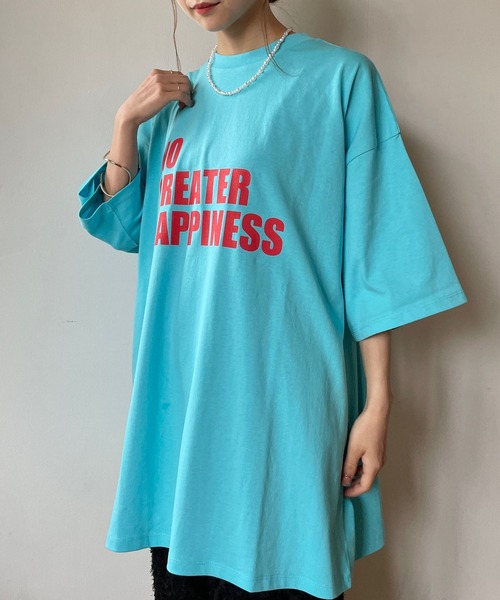 LOWRYS FARM（ローリーズファーム）の「ストリートロゴＴＥＥＳＳ　 961337（Tシャツ/カットソー・レディース・ホワイト/チャコールグレー/ブルー・FREE）」の17枚目の写真
