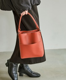 LAKOLE | 【オケージョン／新社会人にも】ワンハンドル2WAYスクエアバッグ3 / 962997(ショルダーバッグ)