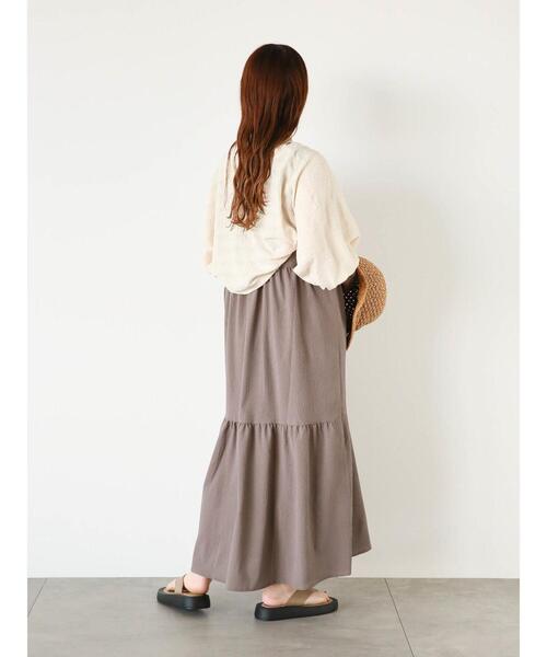 ehka sopo(エヘカソポ)の「前後2WAYノースリーブワンピース(ワンピース・レディース・ブルー/モカ/キナリ・F)」の9枚目の写真