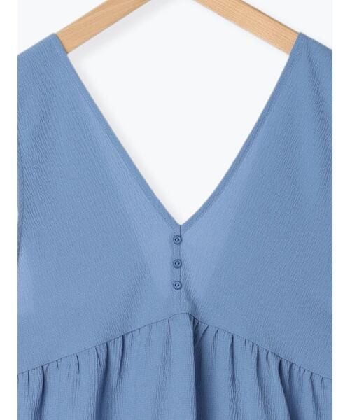 ehka sopo(エヘカソポ)の「前後2WAYノースリーブワンピース(ワンピース・レディース・ブルー/モカ/キナリ・F)」の17枚目の写真