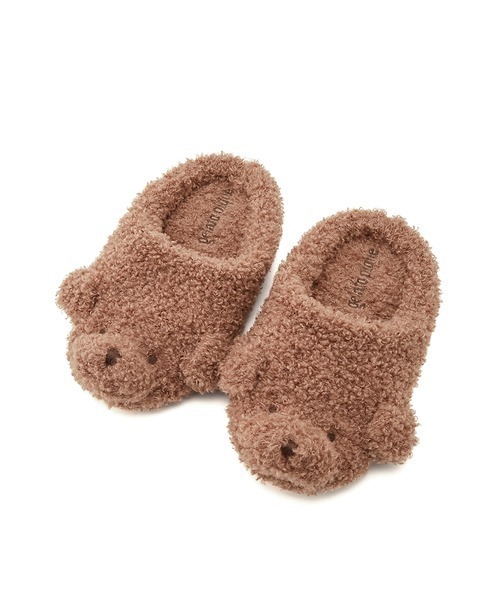 gelato pique（ジェラートピケ）の「トイプードルルームシューズ（ルームシューズ/スリッパ・レディース・ブラウン・FREE）」の2枚目の写真