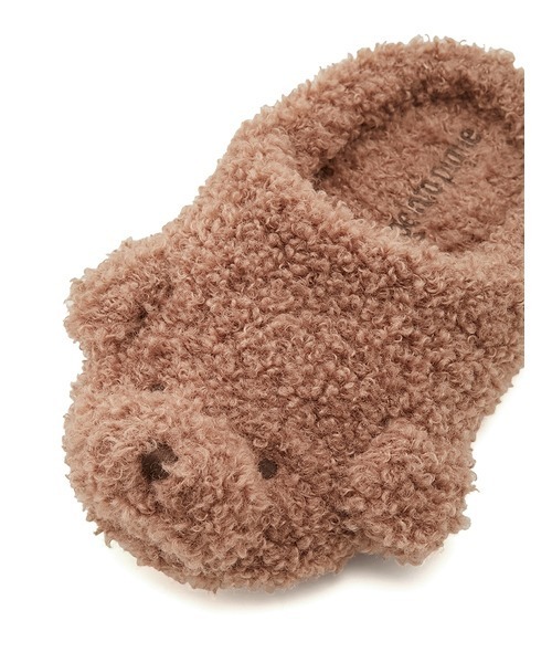 gelato pique（ジェラートピケ）の「トイプードルルームシューズ（ルームシューズ/スリッパ・レディース・ブラウン・FREE）」の7枚目の写真