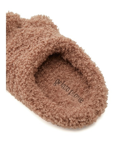 gelato pique（ジェラートピケ）の「トイプードルルームシューズ（ルームシューズ/スリッパ・レディース・ブラウン・FREE）」の8枚目の写真