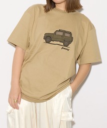 THE BAREFOOT（ベアフット）の「【 SUZUKI / スズキ 】 JIMNY ジムニー サイドプリント Tシャツ 半袖 TEE 2201SZ01 ONI（Tシャツ/カットソー）」