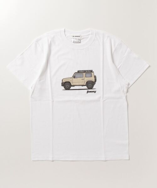 THE BAREFOOT（ベアフット）の「【 SUZUKI / スズキ 】 JIMNY ジムニー サイドプリント Tシャツ 半袖 TEE 2201SZ01 ONI（Tシャツ/カットソー・メンズ・ブラック/ホワイト/ベージュ/その他1/その他2・MEDIUM/LARGE/X-LARGE）」の6枚目の写真