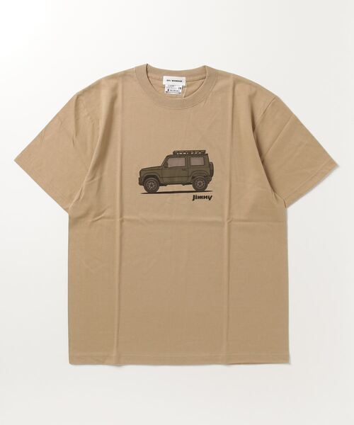THE BAREFOOT（ベアフット）の「【 SUZUKI / スズキ 】 JIMNY ジムニー サイドプリント Tシャツ 半袖 TEE 2201SZ01 ONI（Tシャツ/カットソー・メンズ・ブラック/ホワイト/ベージュ/その他1/その他2・MEDIUM/LARGE/X-LARGE）」の8枚目の写真