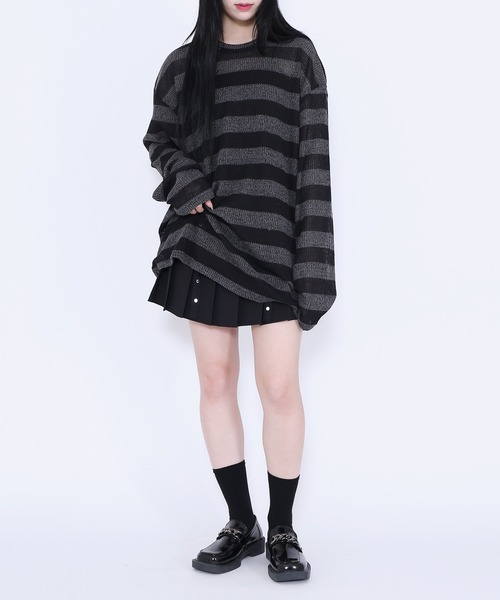 VETEMENTS♡ グレー Goth オーバーサイズ フーディ VETEMENTS: グレー Goth オーバーサイズ フーディ | SSENSE 日本