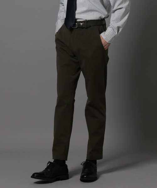 GLOBAL WORK（グローバルワーク）の「モーションテックパンツ/Salon de GW/908218（スラックス・メンズ・ブラウン/ネイビー/ブラック/ダークグレー/ベージュ・SMALL/MEDIUM/LARGE/X-LARGE）」の9枚目の写真