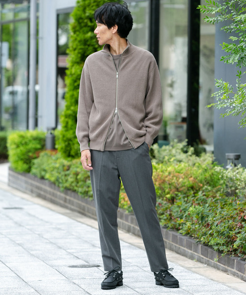 URBAN RESEARCH DOORS(アーバンリサーチドアーズ)の「T/R テーパードトラウザー(その他パンツ・メンズ・ブラック/ネイビー/モカ/グレー・SMALL/MEDIUM/LARGE)」の5枚目の写真