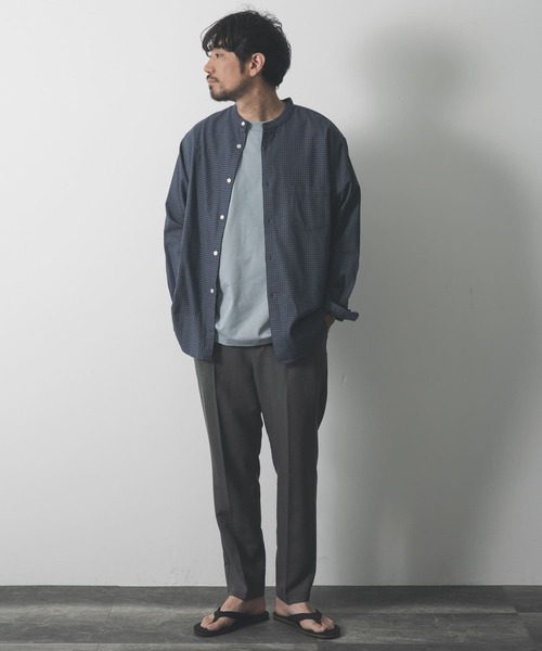 URBAN RESEARCH DOORS(アーバンリサーチドアーズ)の「T/R テーパードトラウザー(その他パンツ・メンズ・ブラック/ネイビー/モカ/グレー・SMALL/MEDIUM/LARGE)」の17枚目の写真