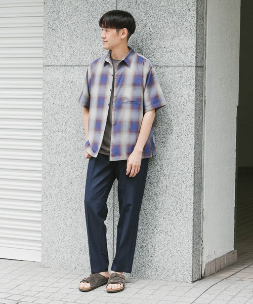 URBAN RESEARCH DOORS(アーバンリサーチドアーズ)の「T/R テーパードトラウザー(その他パンツ・メンズ・ブラック/ネイビー/モカ/グレー・SMALL/MEDIUM/LARGE)」の8枚目の写真