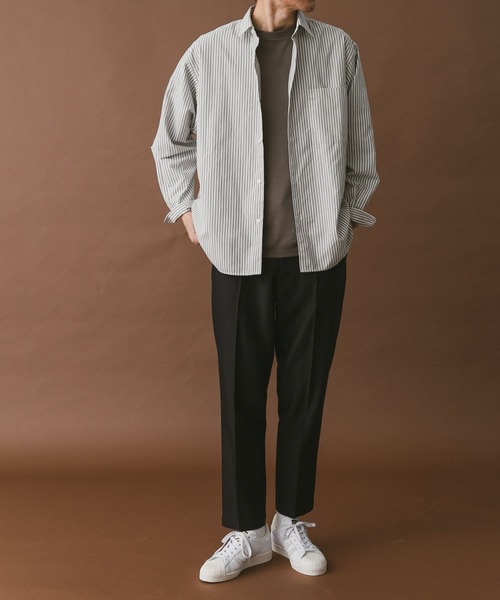 URBAN RESEARCH DOORS(アーバンリサーチドアーズ)の「T/R テーパードトラウザー(その他パンツ・メンズ・ブラック/ネイビー/モカ/グレー・SMALL/MEDIUM/LARGE)」の20枚目の写真