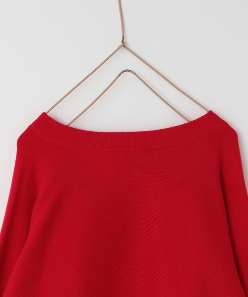 LOWRYS FARM（ローリーズファーム）の「１２Ｇボリュームスリーブプルオーバー　972779（ニット/セーター・キッズ・ブラック/レッド/ピンク・FREE）」の8枚目の写真