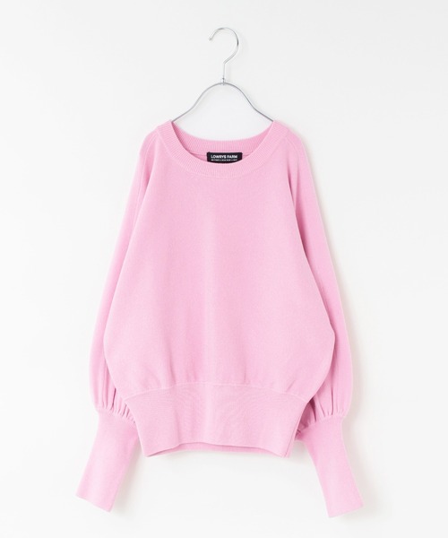 LOWRYS FARM（ローリーズファーム）の「１２Ｇボリュームスリーブプルオーバー　972779（ニット/セーター・キッズ・ブラック/レッド/ピンク・FREE）」の14枚目の写真