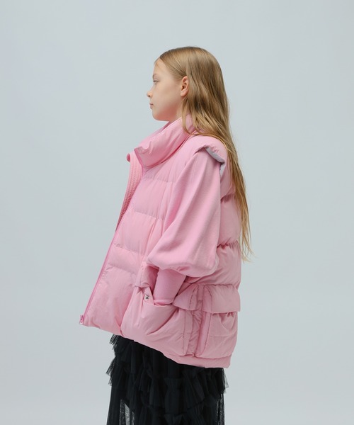 LOWRYS FARM（ローリーズファーム）の「１２Ｇボリュームスリーブプルオーバー　972779（ニット/セーター・キッズ・ブラック/レッド/ピンク・FREE）」の17枚目の写真