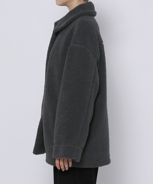 セール】ライトボアステンカラーコート 966962（ブルゾン）｜LEPSIM