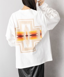【PENDLETON】Unisex Back Print Long Tee 3475-3004