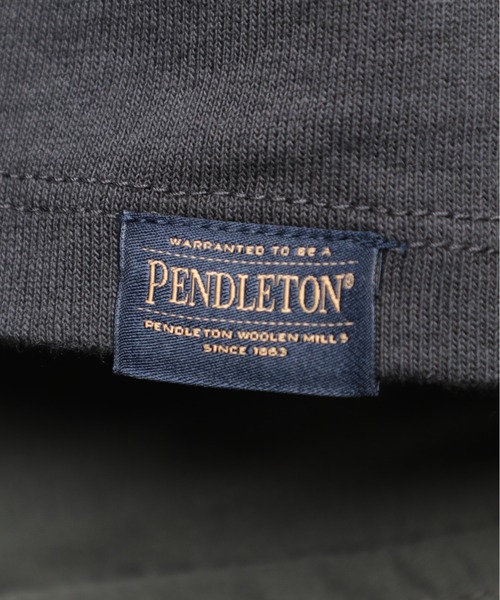 PENDLETON（ペンドルトン）の「【PENDLETON】Unisex Back Print Long Tee 3475-3004（Tシャツ/カットソー・メンズ・ホワイト/オフホワイト/ライトグレー/グレイッシュベージュ/ターコイズブルー/チャコールグレー/ブラック/ダークグリーン・L/S/M）」の19枚目の写真