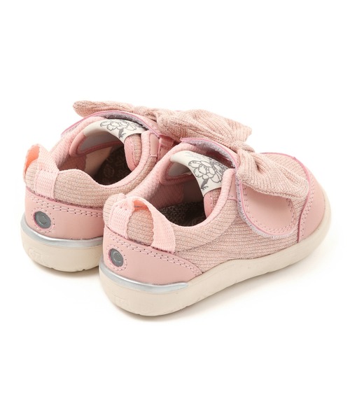 IFME（イフミー）の「BABY｜ifme CALIN Wild flower series ラメニット ビッグリボンスニーカー（スニーカー・キッズ・ベージュ/パープル/ピンク・14.5cm/12.0cm/15.0cm/13.5cm/14.0cm/13.0cm/12.5cm）」の5枚目の写真