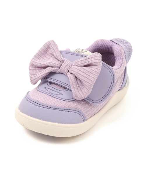 IFME（イフミー）の「BABY｜ifme CALIN Wild flower series ラメニット ビッグリボンスニーカー（スニーカー・キッズ・ベージュ/パープル/ピンク・14.5cm/12.0cm/15.0cm/13.5cm/14.0cm/13.0cm/12.5cm）」の12枚目の写真