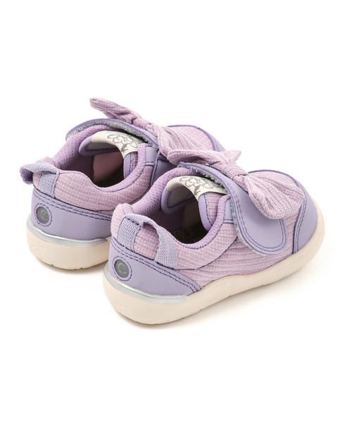 IFME（イフミー）の「BABY｜ifme CALIN Wild flower series ラメニット ビッグリボンスニーカー（スニーカー・キッズ・ベージュ/パープル/ピンク・14.5cm/12.0cm/15.0cm/13.5cm/14.0cm/13.0cm/12.5cm）」の15枚目の写真