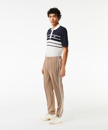 LACOSTE | サイドテーピングモノグラムジャカードトラックパンツ(スウェットパンツ)
