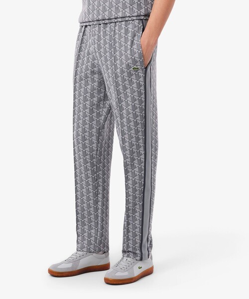 サイドテーピングモノグラムジャカードトラックパンツ（スウェット