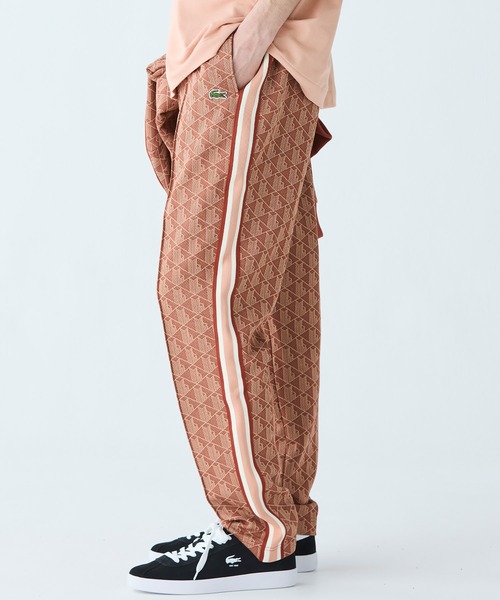 サイドテーピングモノグラムジャカードトラックパンツ（スウェット