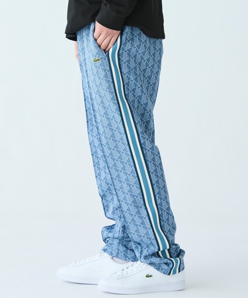 サイドテーピングモノグラムジャカードトラックパンツ（スウェット