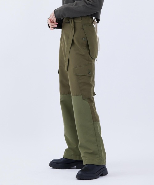 MILKFED.(ミルクフェド)の「CARGO PANTS(カーゴパンツ・レディース・ブラック/オリーブ・S/M)」の21枚目の写真