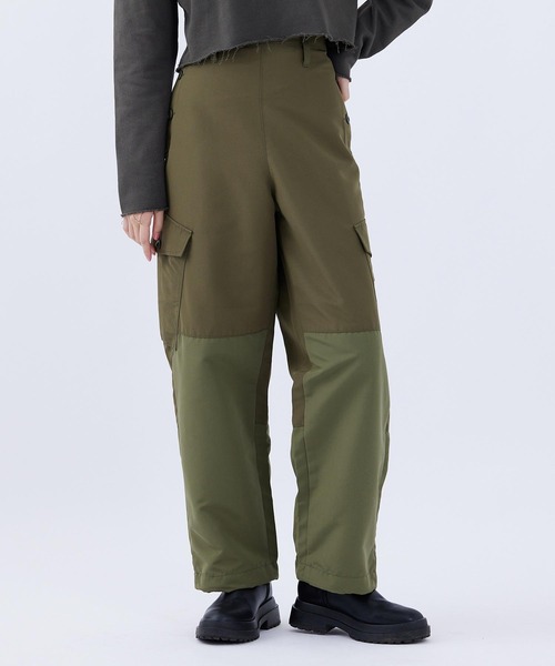 MILKFED.(ミルクフェド)の「CARGO PANTS(カーゴパンツ・レディース・ブラック/オリーブ・S/M)」の20枚目の写真