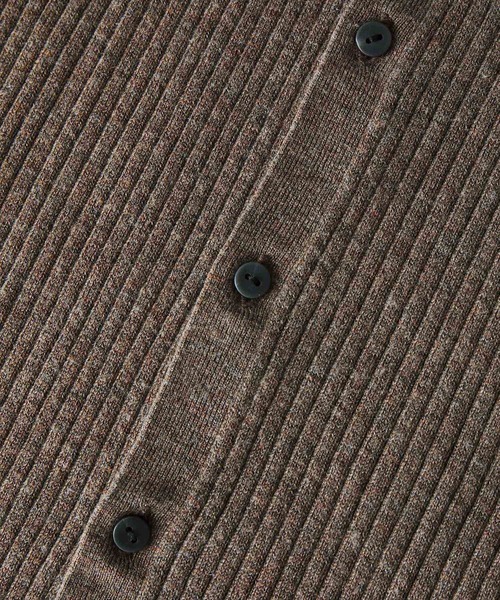 ROPE' PICNIC（ロペピクニック）の「ミドル丈ニットカーディガン（カーディガン/ボレロ・レディース・オフホワイト/チャコールグレー/ブラウン・38）」の21枚目の写真