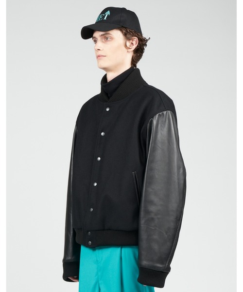 GalaabenD（ガラアーベント）の「フラワー刺繍スタジャン（スタジャン・メンズ・ブラック・46/48）」の3枚目の写真