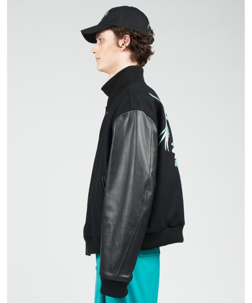 GalaabenD（ガラアーベント）の「フラワー刺繍スタジャン（スタジャン・メンズ・ブラック・46/48）」の4枚目の写真