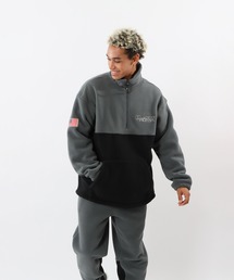 【Champion/チャンピオン】メンズ アクションスタイル ハーフジップジャケット