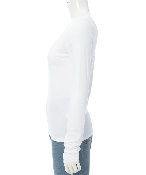 fifth（フィフス）の「2wayコンパクトトップス（Tシャツ/カットソー・レディース・ブラック/ホワイト・S/M）」の4枚目の写真